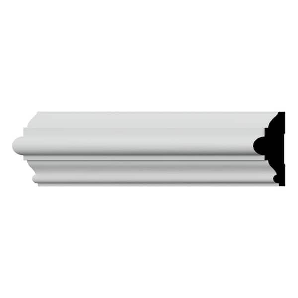 WM300 1.06 in. D x 3 in. W x 96 in. L Wood (Fingerjoint Pine) Chair Rail Moulding