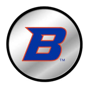 17 in. Boise State Broncos Modern Disc Mirrored Decorative Sign