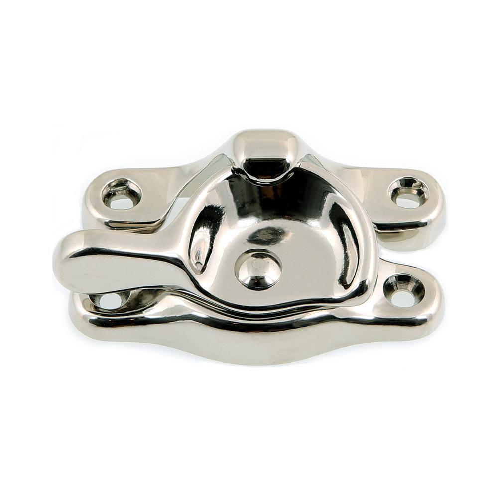 Bright Nickel Solid Brass Window Sash Lock