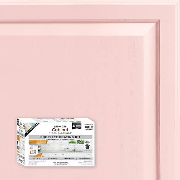 Rust-Oleum Transformations 1 qt. Satin Cotton Candy Interior Cabinet Paint Kit