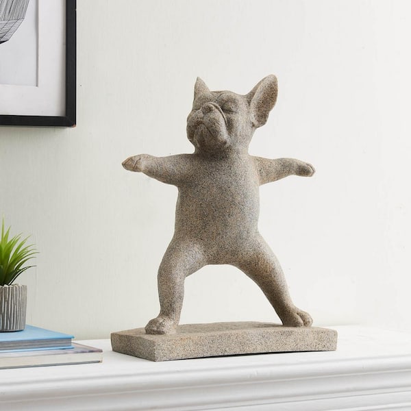Sugar Wood Carved Yoga Pose LOT 2 Sculpture Statue Home Decor Figurine 8” |  eBay