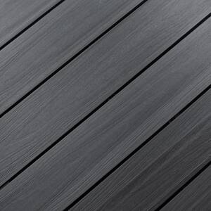 UltraShield Naturale Cortes Series 1 in. x 6 in. x 16 ft. Westminster Gray Solid Composite Decking Board (49-Pack)