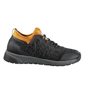 Men's FORCE - Slip Resistant Athletic Shoes - Soft Toe - Black - SD 10(M)
