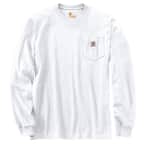 Carhartt Men's Regular 4X-Large Khaki FR Force Long Sleeve T-Shirt  102904-250 - The Home Depot