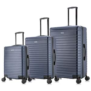Deep Lightweight Hardside Spinner 3-Piece Luggage Set 20 in., 24 in., 28 in. in Blue