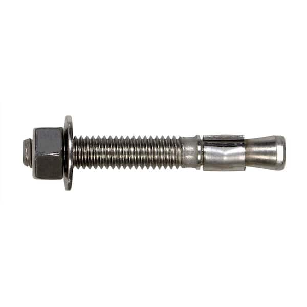 Cobra Anchors 5/8 in. x 3-1/2 in. Stainless Steel Hex Nut Parawedge Anchor (20-Pack)