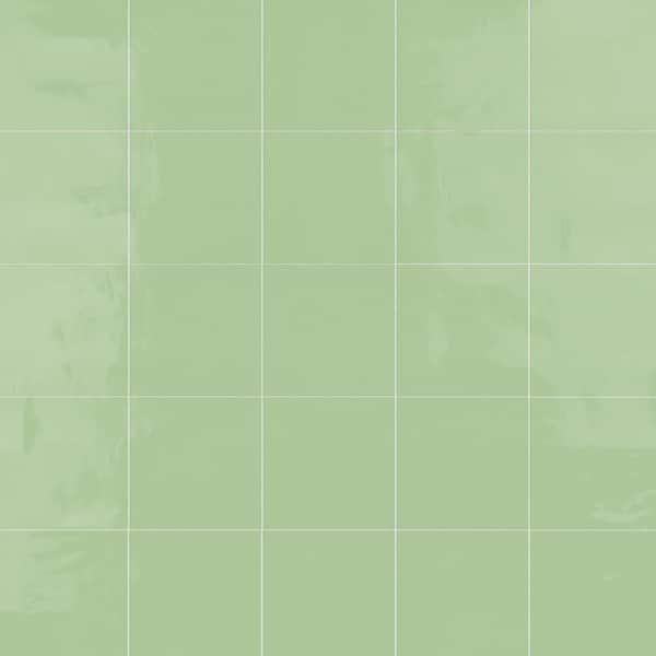 Monocolor Musgo 7-7/8 in. x 7-7/8 in. Ceramic Floor and Wall Tile (11.25 sq. ft. /Case)