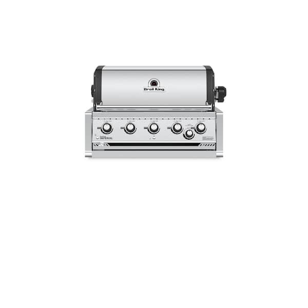 Imperial S 570 5-Burner Built-In Propane Gas Grill Head with Rear Rotisserie Burner