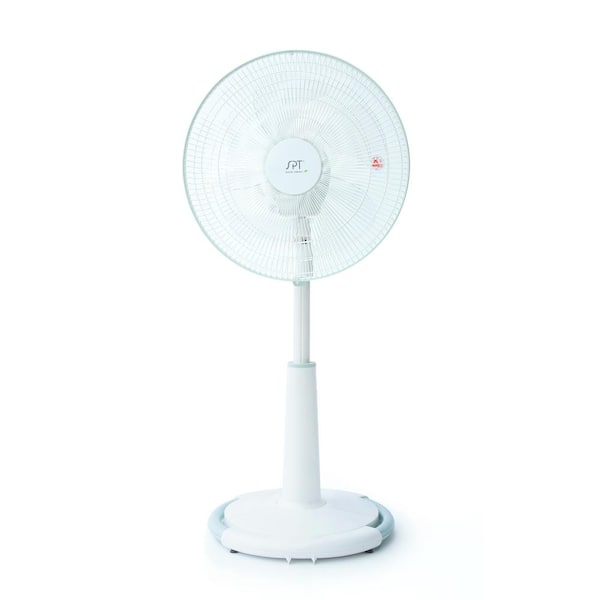 Adjustable-Height 39 in. Oscillating Pedestal Fan with O-shaped Oscillation