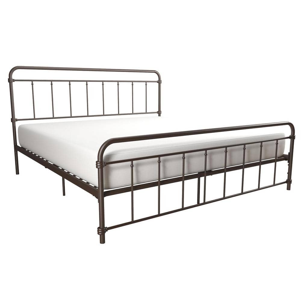 Windsor Bronze King Metal Bed