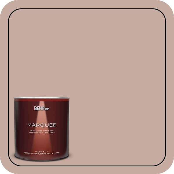 BEHR MARQUEE 1 qt. #PMD-94 Floral Arrangement Matte Interior Paint & Primer