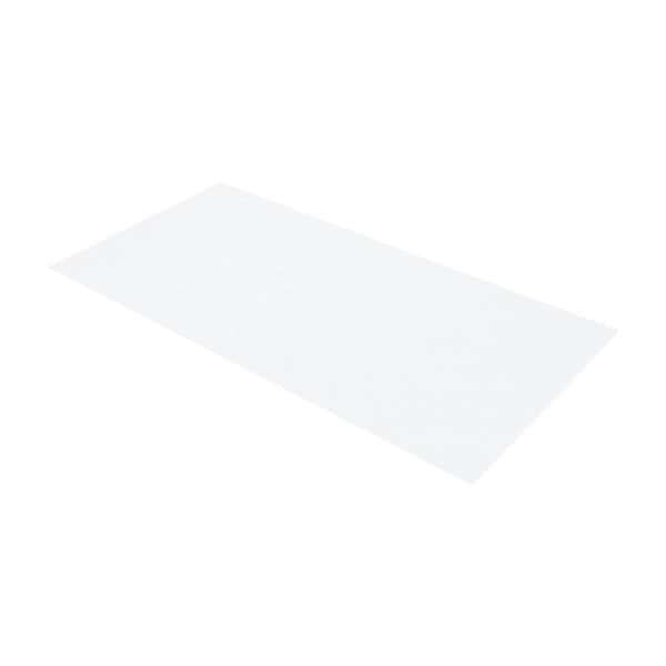 OPTIX 23.75 in. x 47.75 in. White Plastic Acrylic Cracked Ice Ceiling Light  Panel 1420084A - The Home Depot