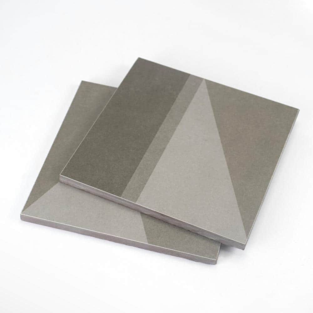 Gray Geometric Matte Porcelain 8x8 Wall Tile