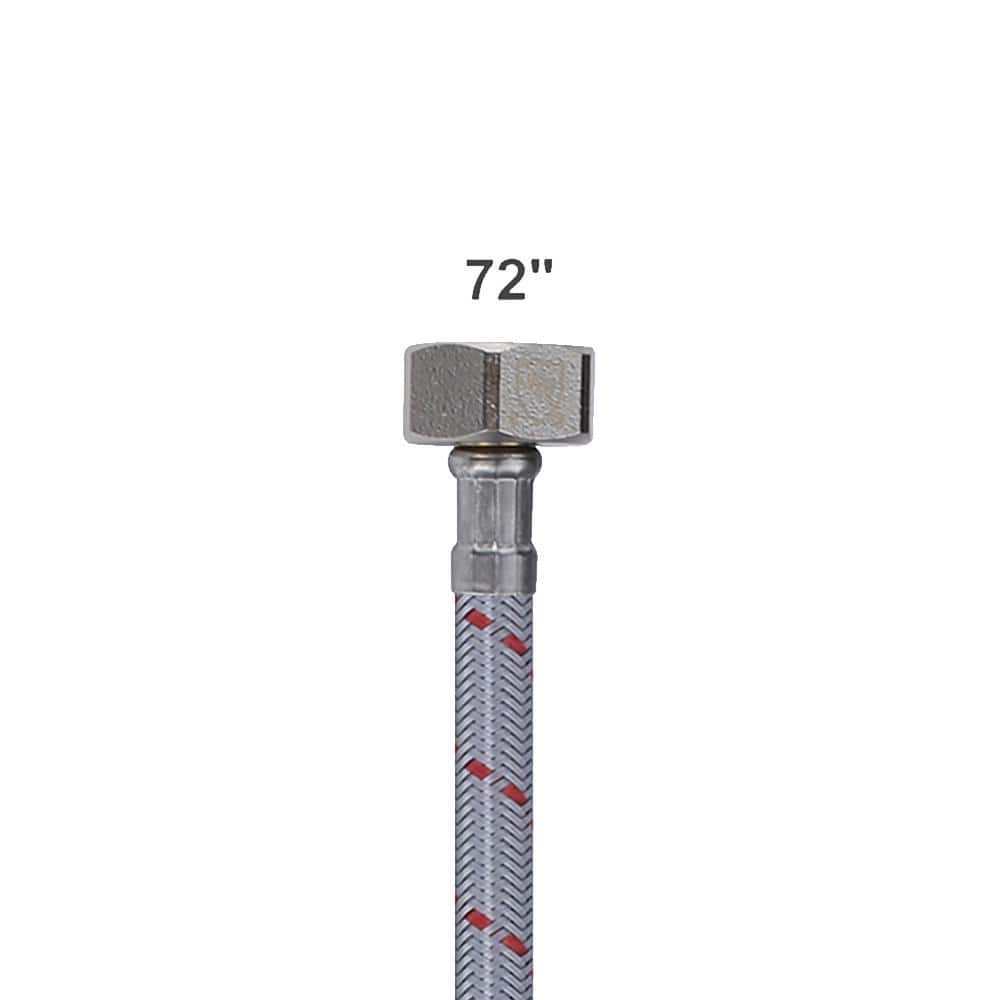 1/2 in. FIP x 72 in. Faucet Supply Line price history on PriceWatchPro