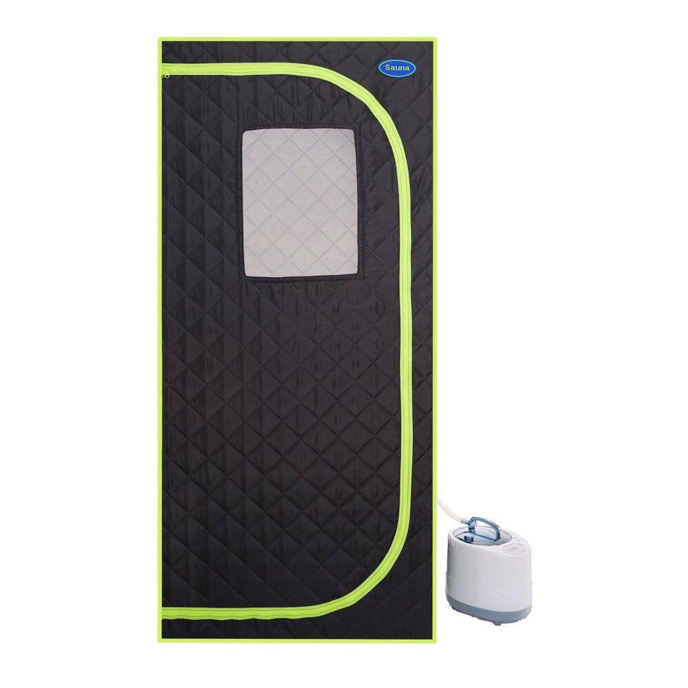 1-Person Indoor Portable Full-Size Stainless-Steel Pipes Steam Sauna Tent price history on PriceWatchPro