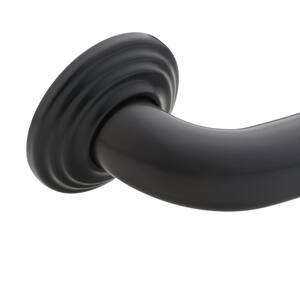 Traditional 12 in. x 2-13/16 in. Concealed Screw Grab Bar in Oil-Rubbed Bronze