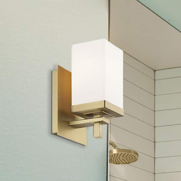 Golden Lighting - Maddox 1 Light Brushed Champagne Bronze Wall Sconce