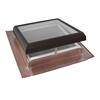 VELUX 30-1/2 in. x 30-1/2 in. Venting Copper Pan-Flashed Skylight with Tempered Glazing QVT 3030 2075T