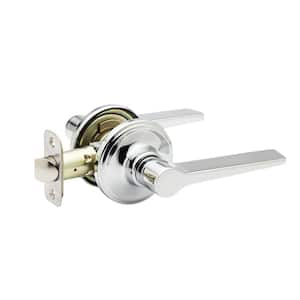 Contemporary Zane Polished Stainless Hall/Closet Door Lever