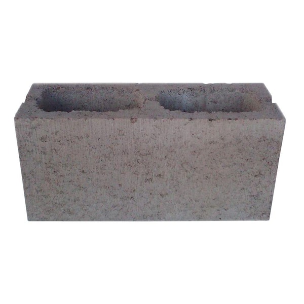 6 in. x 8 in. x 16 in. Double Solid End Concrete Block 6X8X16 DE - The ...