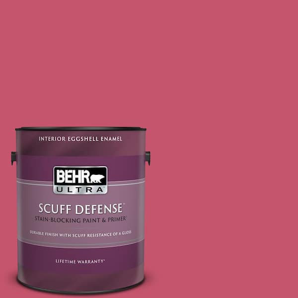 BEHR ULTRA 1 gal. #120B-7 Tropical Smoothie Extra Durable Eggshell Enamel Interior Paint & Primer
