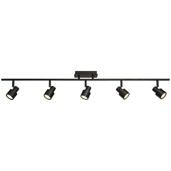 Access Lighting Matte Black Integrated LED Flexible Track Pendant