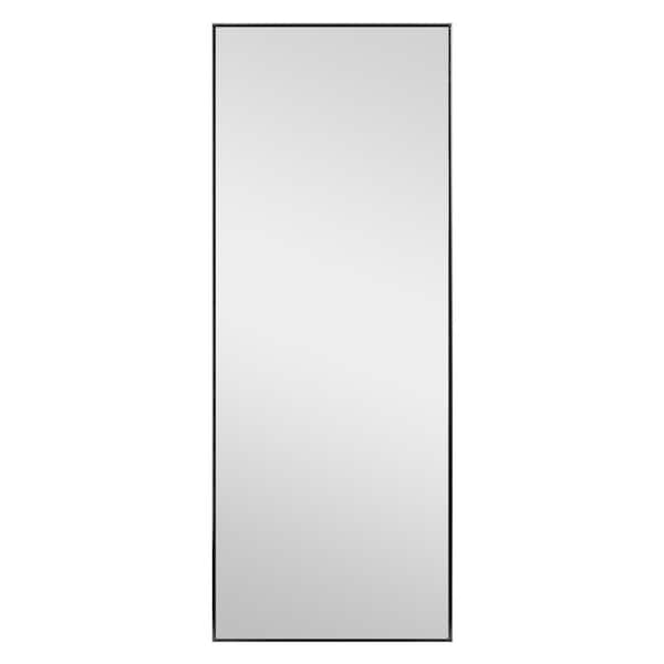 71 in. x 24 in. Oversized Modern Rectangle Metal Framed Bathroom Vanity Mirror