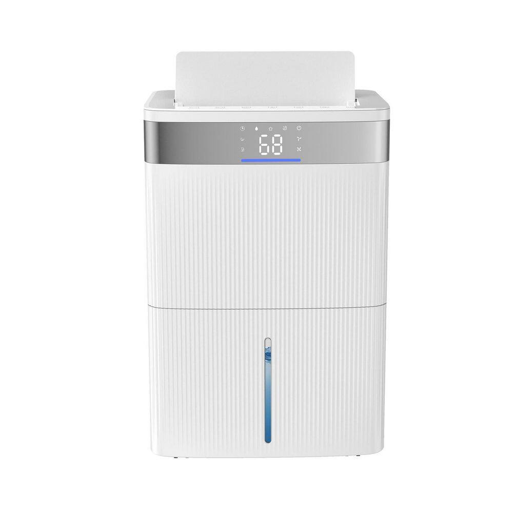 80 pt. Dehumidifier, 4000 sq. ft. Bucketless Residential Dehumidifier in. White with Drain Hose and Humidity Control price history on PriceWatchPro
