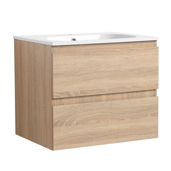 FAMYYT 24 In W X 18 In D X 20 25 In H Single Sink Wall Bath Vanity   Famyyt Bathroom Vanities With Tops Xj 999lo24 L 64 600 