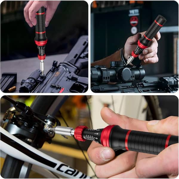 YICHUHAOXI 64-Piece Torque Screwdriver Set T-bar Handle 10-80 in