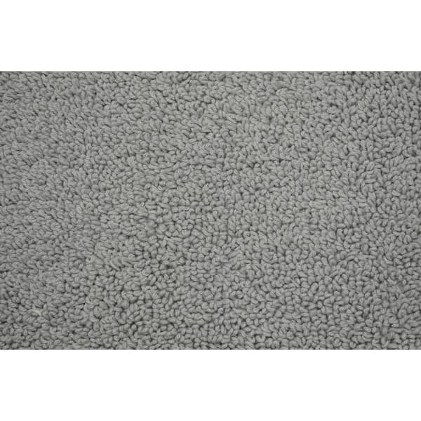 30x50 Finest Luxury Ultra Plush Washable Bath Rug Platinum Gray - Garland  Rug