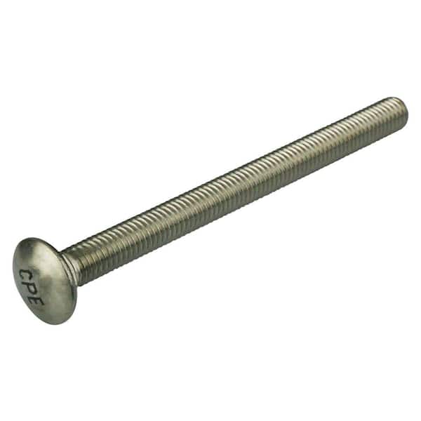 Everbilt 1/2 in. - 13 tpi x 5 in. Stainless Steel Coarse Thread Carriage Bolt