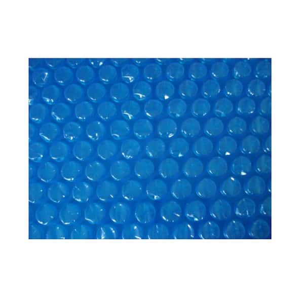 Pool Central 28 ft. Round Heat Wave Solar Pool Cover in Blue