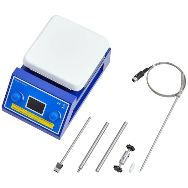 Magnetic Stirrer Hot Plate, Max 572°F/300°C, 0-2000 RPM Hot Plate with Magnetic Stirrer, 5000 mL Hot Plate Stirrer