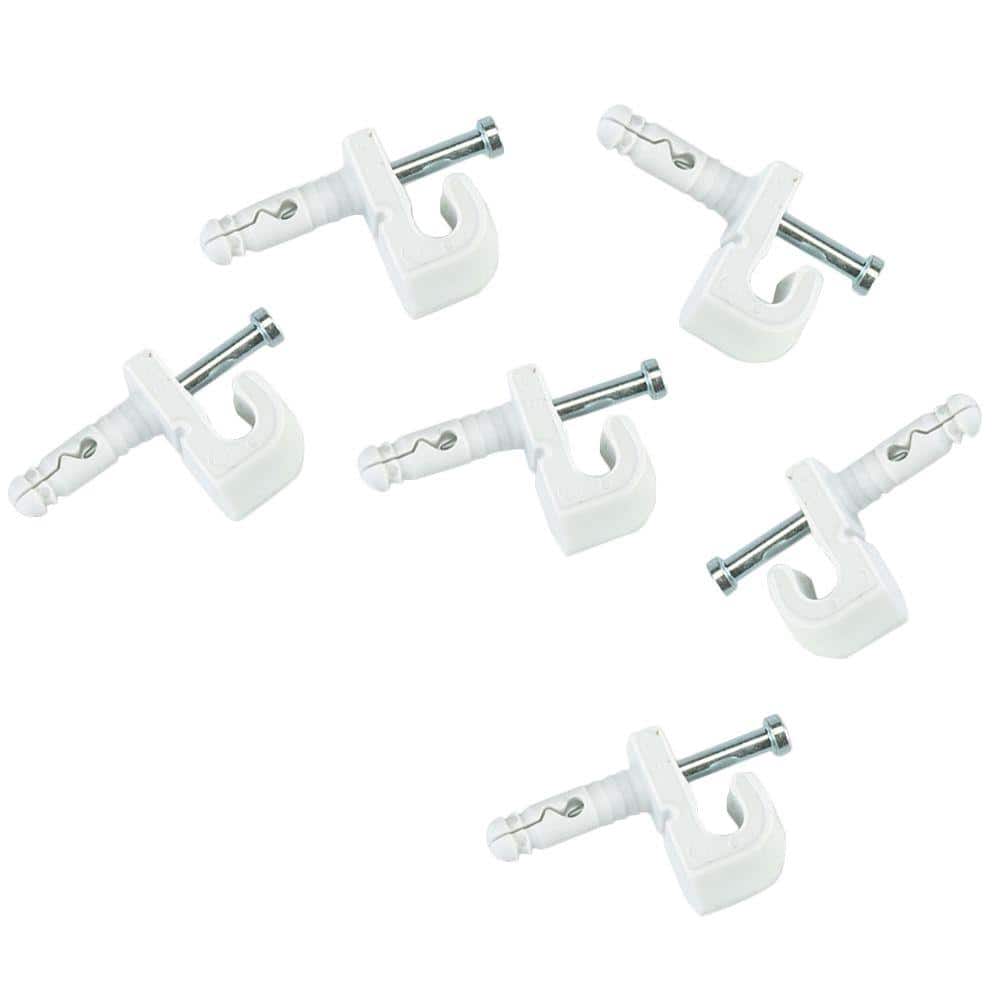 CLOSETMAID Drywall Wall Clips White 48 Count Model 1770 