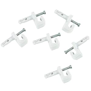 20 Pieces Plastic Locking Shelf Pins Cabinet Shelf Clips Locking Shelf Support 