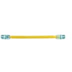 ProCoat 3/4 in. MIP x 3/4 in. MIP x 12 in. Stainless Steel Gas Connector 5/8 in. O.D. (180,000 BTU)