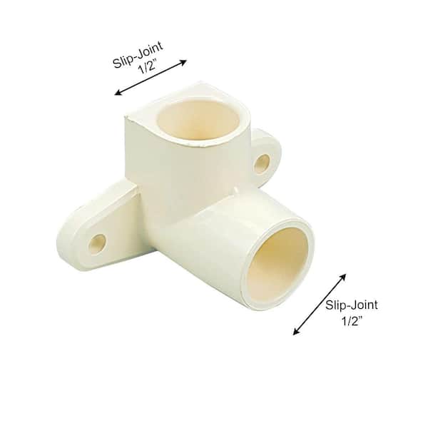 NIBCO 1/2 in. CPVC-CTS 90-Degree Slip x Slip Drop Ear Elbow Fitting  U4707512 - The Home Depot