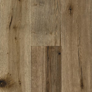 Time Honored Oak 3/8 in. T x 7.3 in. W Light Gray Engineered Hardwood Flooring (32.6 sqft/case)
