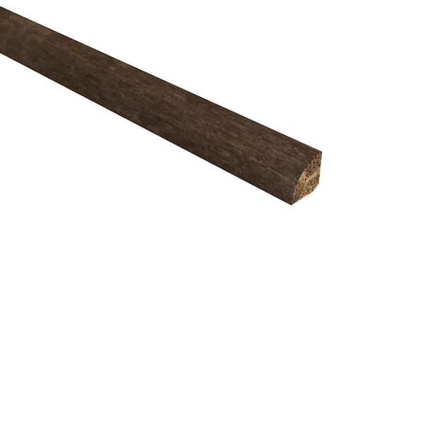 Unbranded Hardwood Trim Strand Bamboo Barrington 0.715 in. Thick x 0.715 in. Wide x 72 in. Length Bamboo Quarter Round Molding