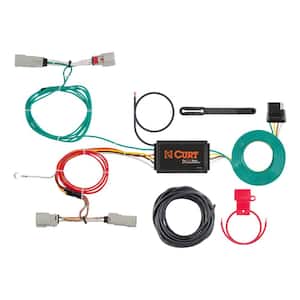 Custom Vehicle-Trailer Wiring Harness, 4-Way Flat Output, Select Lincoln MKX, Quick Electrical Wire T-Connector