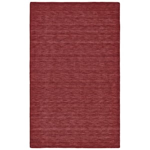 Red Solid Color 2 ft. x 3 ft. Area Rug