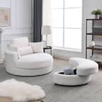 Modern chair and best sale a half with ottoman