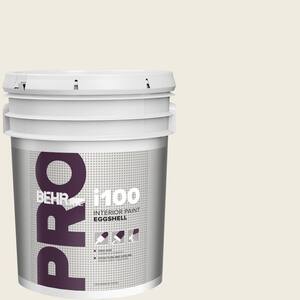 5 gal. #PWN-51 Villa White Eggshell Interior Paint