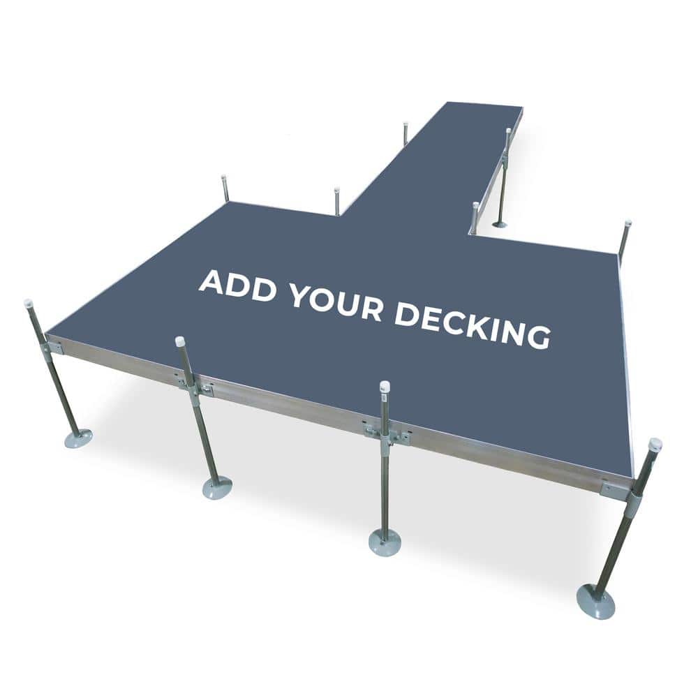 Tommy Docks 24 ft. PlatformStyle Aluminum Dock Frames and Hardware for Aluminum Dock Systems