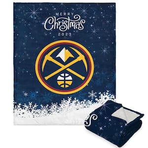 NBA Christmas 2023 Nuggets Silk Touch Multi-color Throw