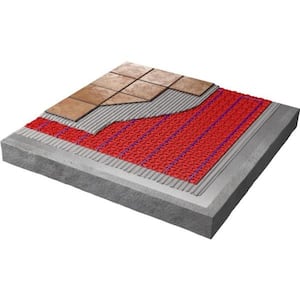 47 ft. 2 in. x 3 ft. 3 in. DCM-PRO Fleece-Backed Uncoupling Membrane (Covers 150 sq. ft. Total)