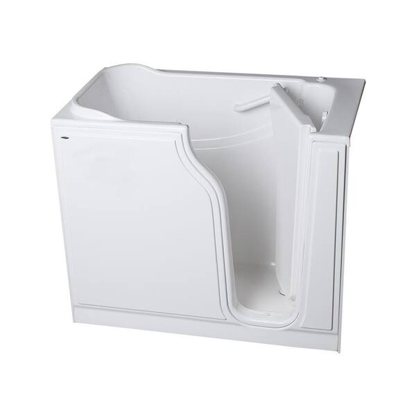 American Standard Gelcoat Standard Series 52 in. x 30 in. Walk-In Whirlpool Tub in White