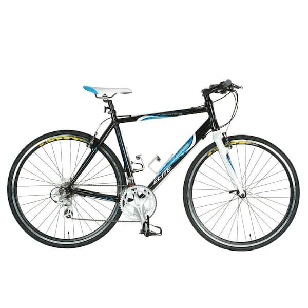Tour de France Packleader Elite Fitness Bicycle, 700c Wheels, Men's Bike, 49 cm Frame in Black