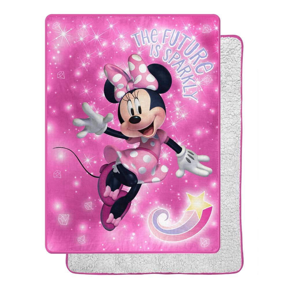 THE NORTHWEST GROUP Minnie Mouse, Minnie Sparkles Oversized Silk Touch